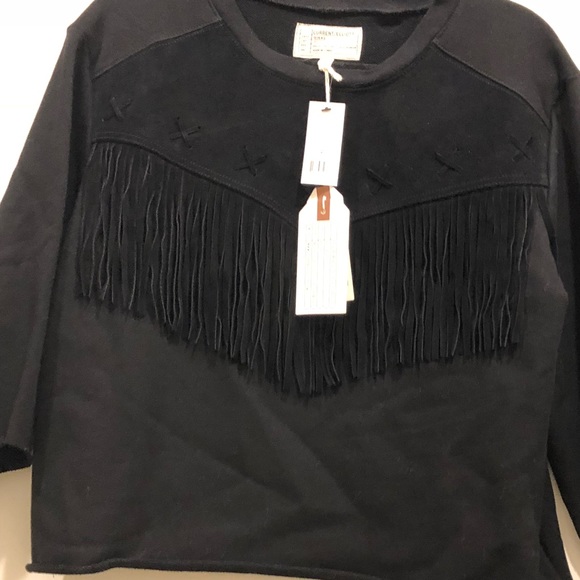 Current/Elliott Real Suede Popover NWT - Picture 2 of 8